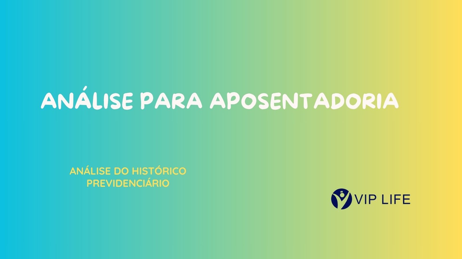 An�lise para Aposentadoria